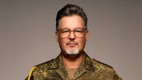 Ein Soldat im Porträt