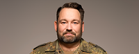 Ein Soldat im Porträt