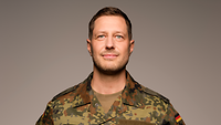Ein Soldat im Porträt