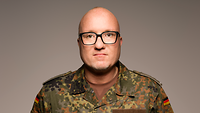 Ein Soldat im Porträt