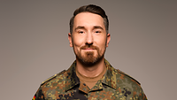 Ein Soldat im Porträt